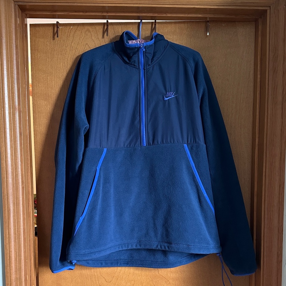 Nike Navy and Royal Blue Pullover